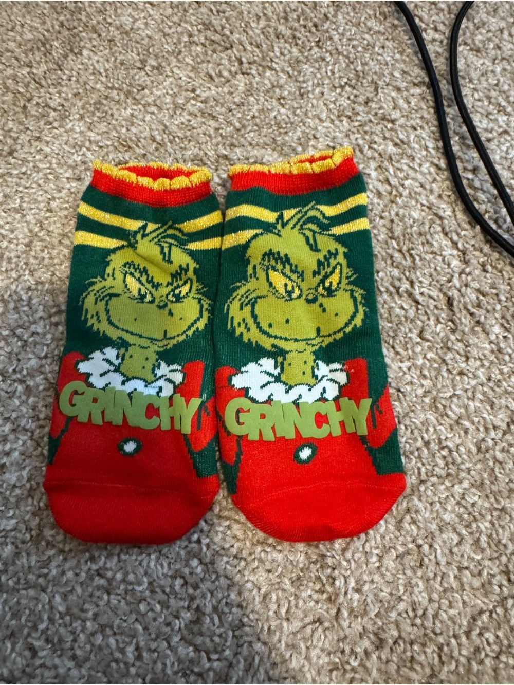 grinch socks